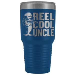Reel Cool Uncle 30oz. Tumblers Uncle Travel Mug blue