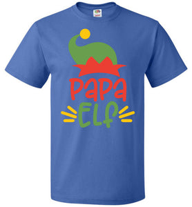 Papa Elf Christmas Shirts royal