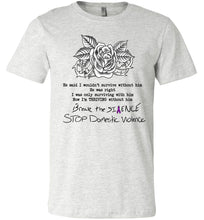 Load image into Gallery viewer, Domestic Violence T-Shirts ash