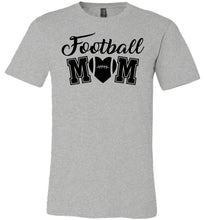 Load image into Gallery viewer, Football Mom Shirts | Football Mom Gifts athletic heather