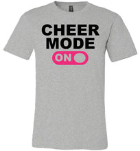 Load image into Gallery viewer, Cheer Mode On Cheer Shirts unisex sports gray