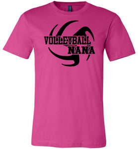 Volleyball Nana T Shirt berry
