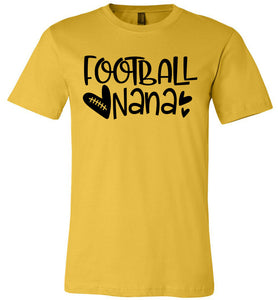 Football Nana Shirt yellow