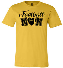 Load image into Gallery viewer, Football Mom Shirts | Football Mom Gifts yellow