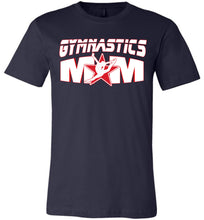 Load image into Gallery viewer, Gymnastics Mom T Shirt navy