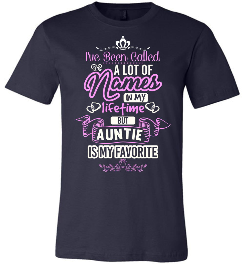 favorite aunt t shirts