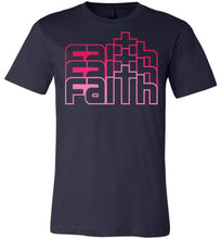Load image into Gallery viewer, Faith T Shirts navy