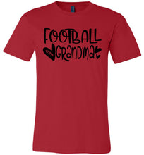 Load image into Gallery viewer, Football Grandma Shirts red