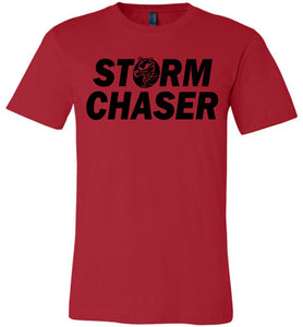Storm Chaser Funny Shirts For Parents, Funny shirts for moms, Funny shirts for dads  red