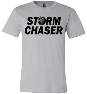 Storm Chaser Funny Shirts For Parents, Funny shirts for moms, Funny shirts for dads  silver