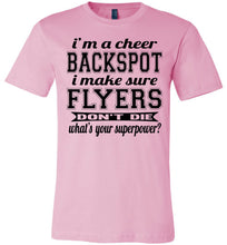 Load image into Gallery viewer, I'm A Backspot Funny Unisex Cheer Backspot Shirts pink