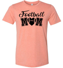 Load image into Gallery viewer, Football Mom Shirts | Football Mom Gifts sunset