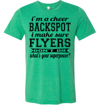 Load image into Gallery viewer, I'm A Backspot Funny Unisex Cheer Backspot Shirts heather kelly
