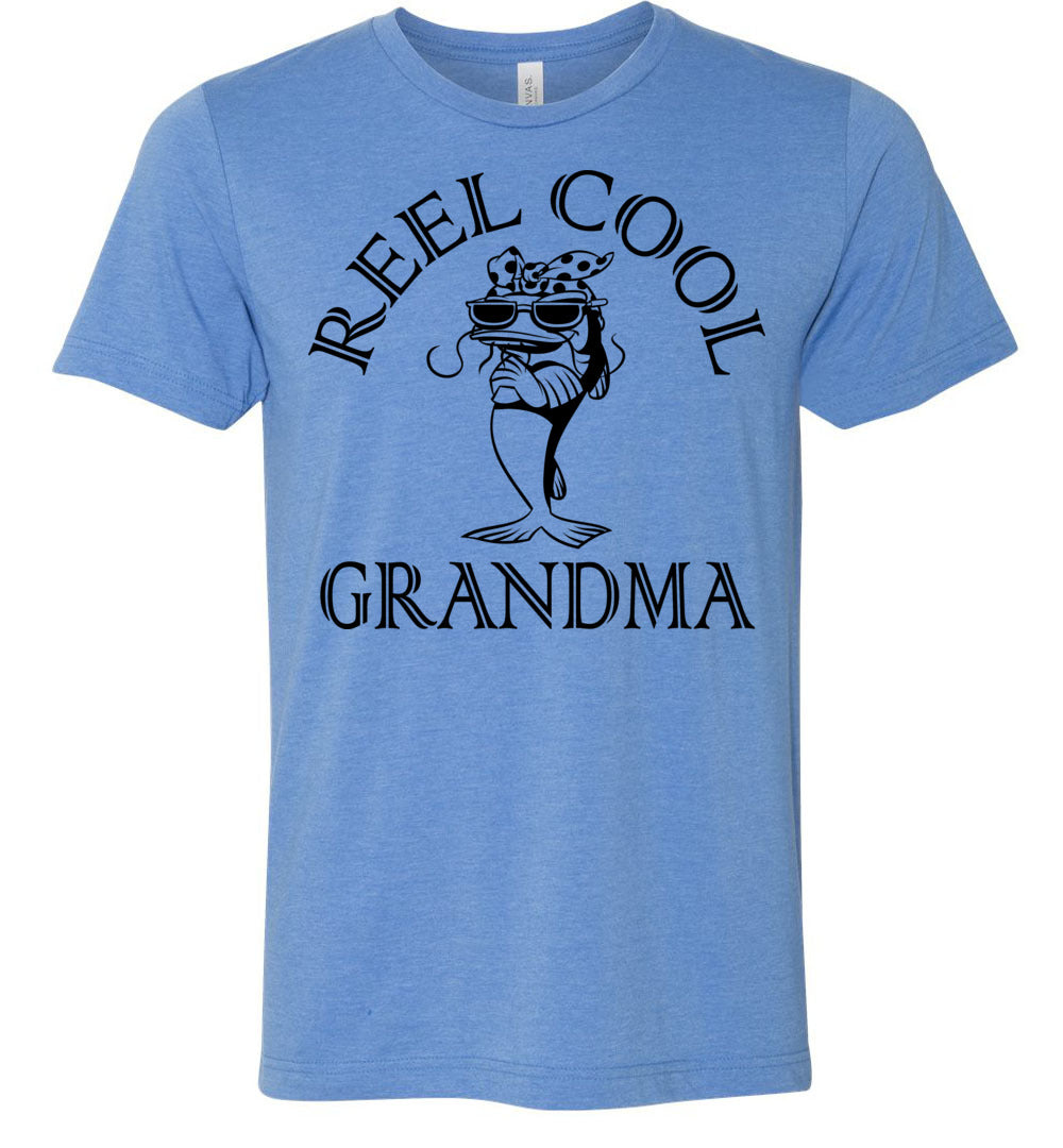 Reel Cool Grandma Funny Fishing Grandma T Shirt – That's A Cool Tee