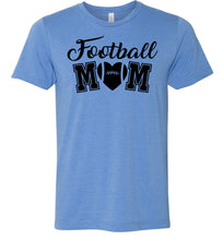 Load image into Gallery viewer, Football Mom Shirts | Football Mom Gifts Columbia blue