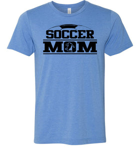 Soccer Mom T Shirt blue
