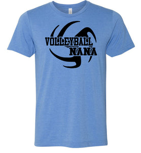 Volleyball Nana T Shirt blue