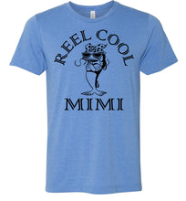 Load image into Gallery viewer, Reel Cool Mimi Fishing Mimi T Shirt blue