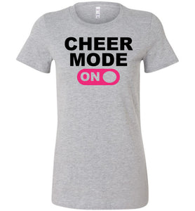 Cheer Mode On Cheer Shirts sports gray