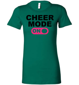 Cheer Mode On Cheer Shirts green