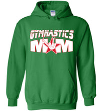 Load image into Gallery viewer, Gymnastics Mom Hoodie Male Boy Gymnast green