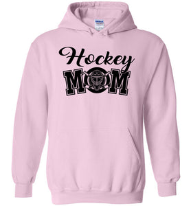 Hockey Mom Hoodie pink