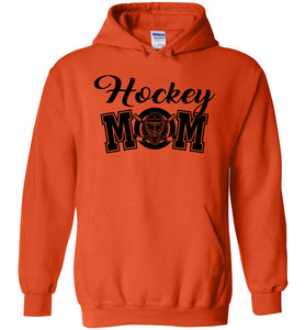 Hockey Mom Hoodie orange