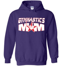 Load image into Gallery viewer, Gymnastics Mom Hoodie Male Boy Gymnast purple