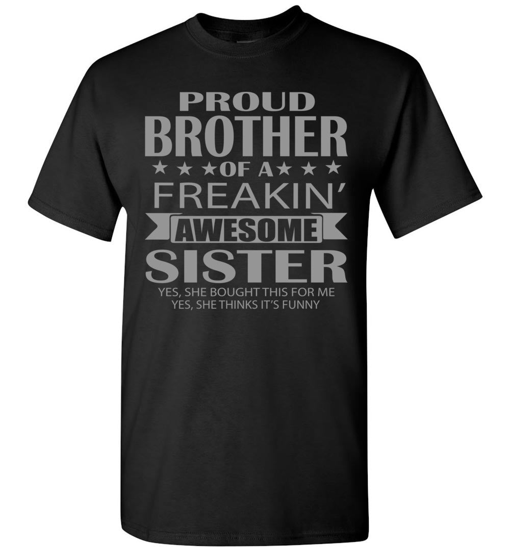 Funny brother store shirts for adults