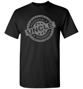 Essential Uncle T Shirts black