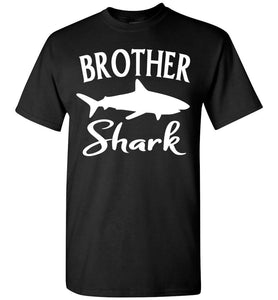 Brother Shark Shirt unisex black