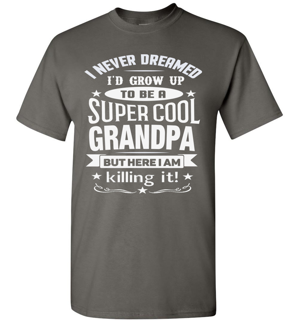 Super Cool Grandpa Funny Grandpa Shirts | That's A Cool Tee