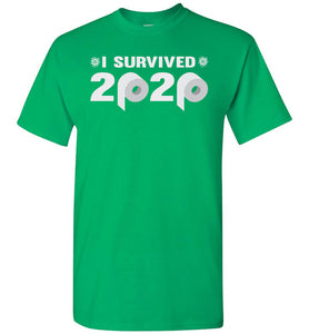 I Survived 2020 T-Shirt green