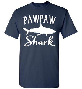 Pawpaw Shark Shirt navy