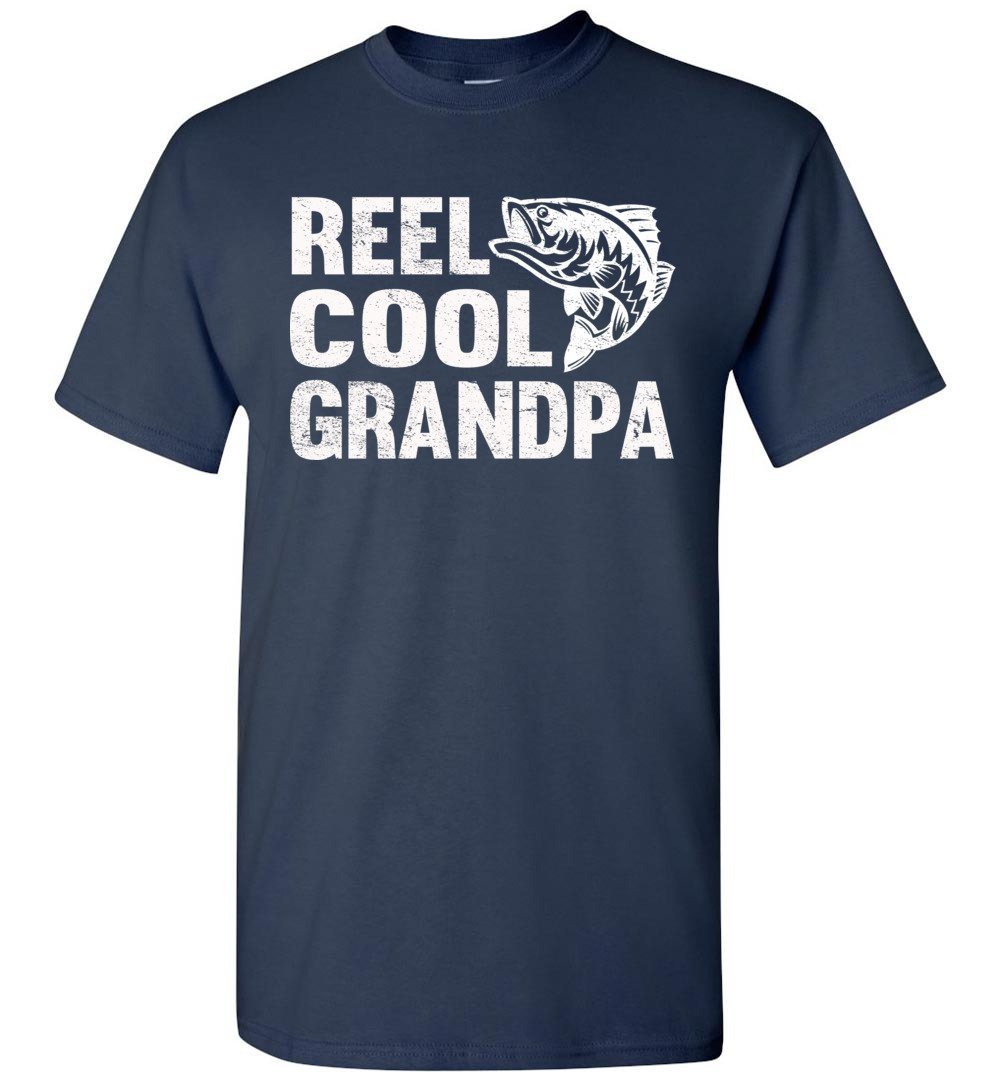Reel Cool Grandpa Fishing Shirt – That's A Cool Tee