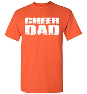 Cheer Dad T Shirt orange