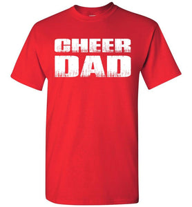 Cheer Dad T Shirt red