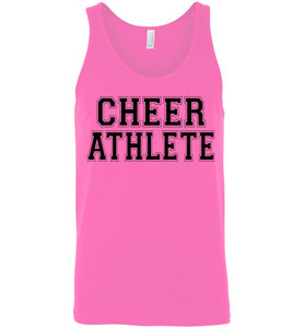 Cheer Athlete Cheer Tank unisex pink