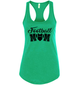Football Mom Tank top | Football Mom Gifts racerback kelly