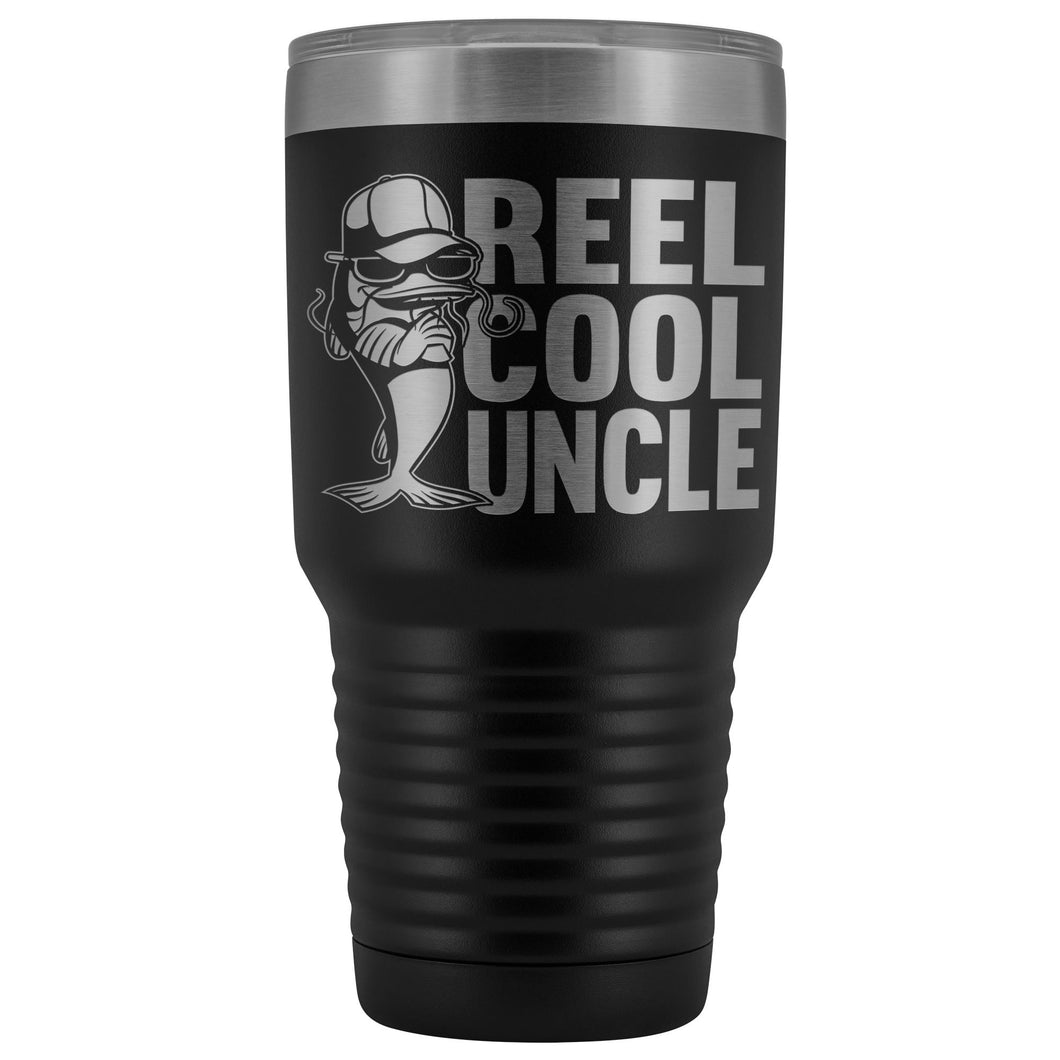 Reel Cool Uncle 30oz. Tumblers Uncle Travel Mug black