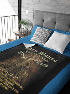 Dry Bones Hear The Word Of The Lord Christian Blanket Throws 4