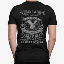 Load image into Gallery viewer, Husband & Wife Eye To Eye Heart To Heart Husband And Wife Shirts