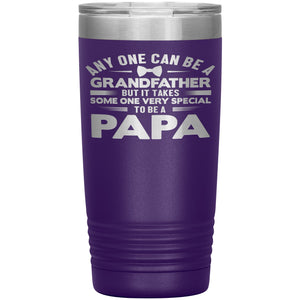 Very Special Papa 20oz Insulated Tumbler purple
