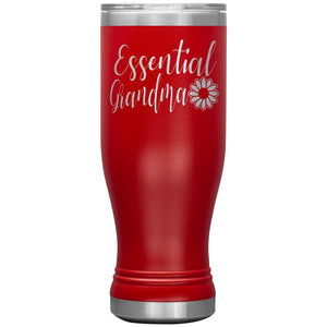 Essential Grandma Tumbler Cup, Grandma Gift Idea red