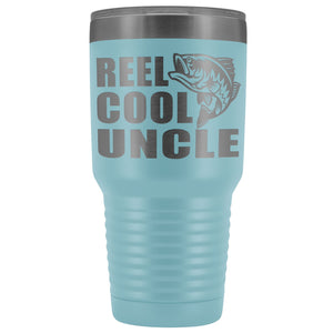 Reel Cool Uncle 30oz. Tumblers Uncle Travel Mug light blue