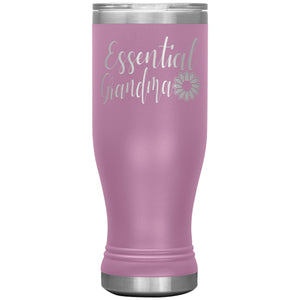 Essential Grandma Tumbler Cup, Grandma Gift Idea light purple