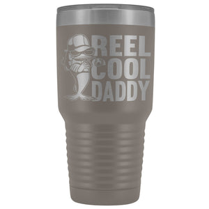 Reel Cool Daddy 30oz.Tumblers Daddy Travel Coffee Mug pewter