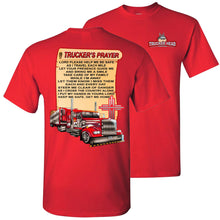 Load image into Gallery viewer, Trucker's Prayer Trucker Shirt christian trucker shirts  red