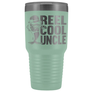 Reel Cool Uncle 30oz. Tumblers Uncle Travel Mug teal