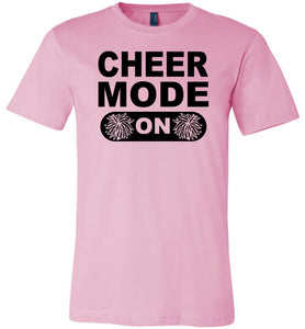 Cheer Mode On Cheerleader Shirt pink
